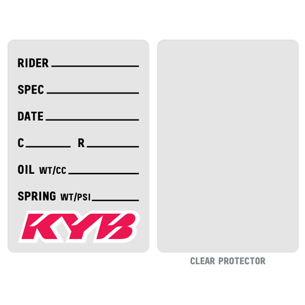 suspension spec sticker