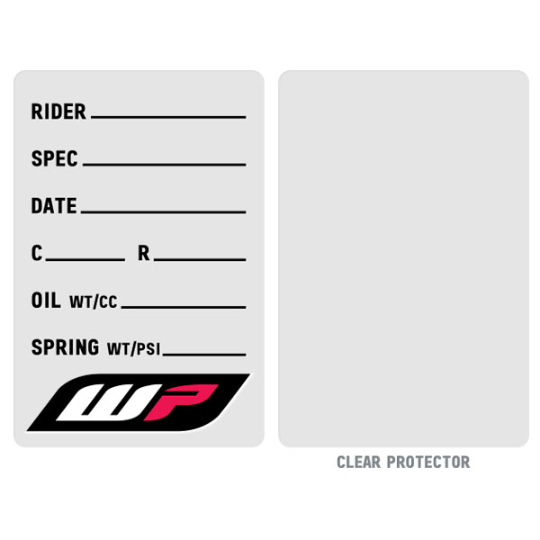 suspension spec sticker