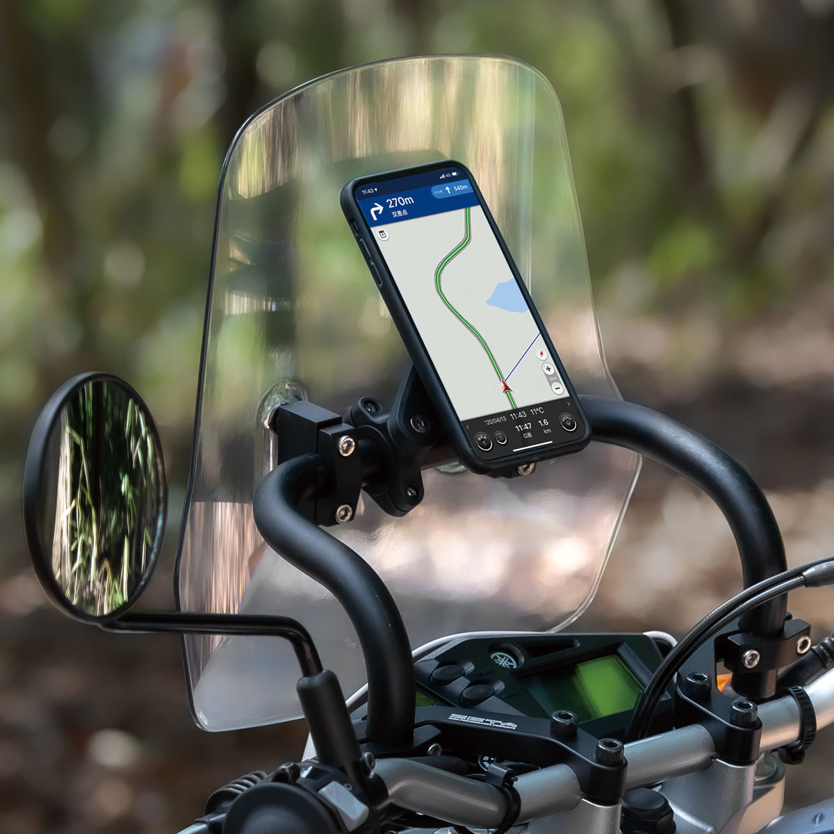 zeta アドベンチャーウインドシールド ラージタイプ ZETA | DF_MOTO